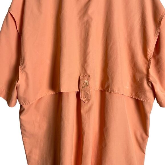 Reel legends light orange fishing shirt. Size xl - Picture 6 of 6